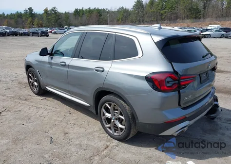 2023 BMW X3 xDrive30I from USA, damaged, VIN WBX57DP04PN190139